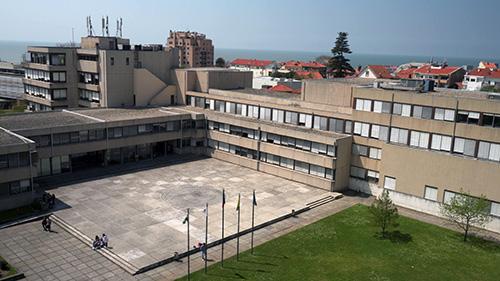 Vista da UCP - Porto entrada