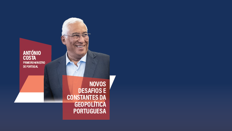 Cartaz da Aula com António Costa na imagem