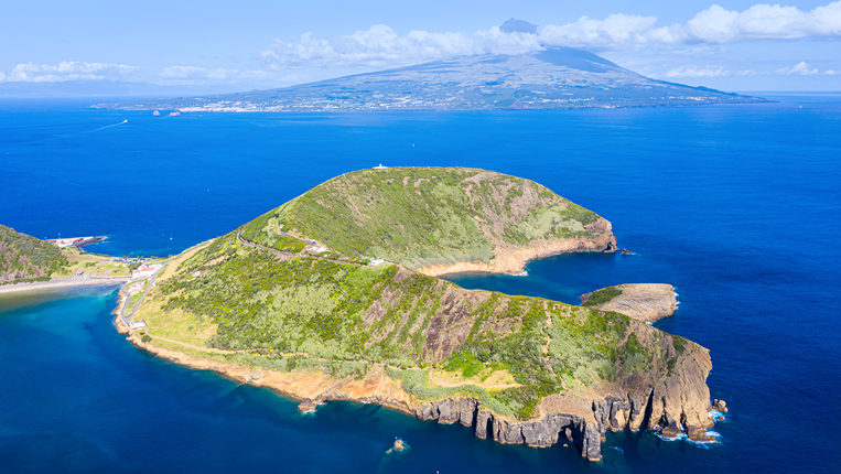 Conferencia Ibero Atlantica imagens das ilhas do Faial e do Pico